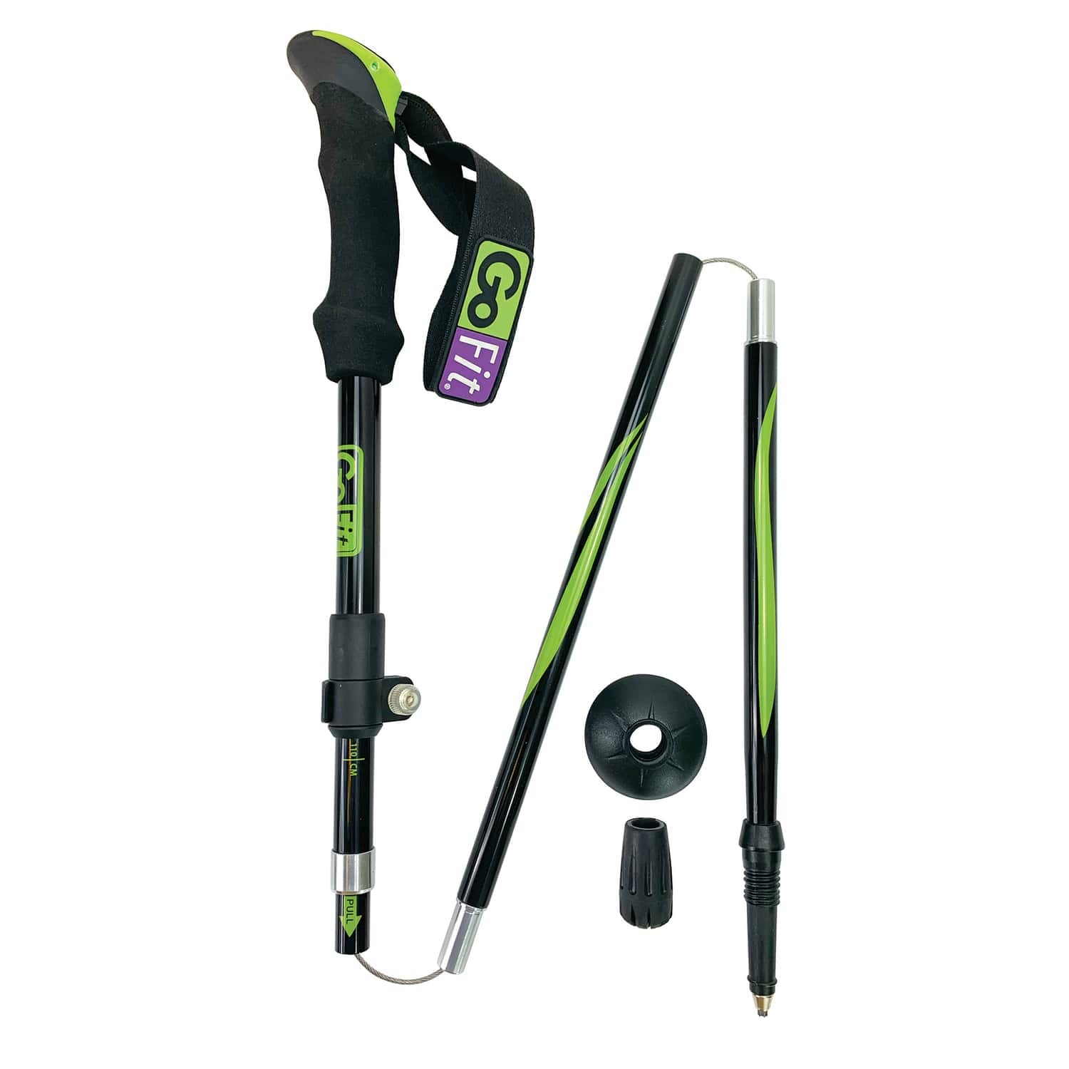 GoFit GoTrek Trekking Poles, Pair