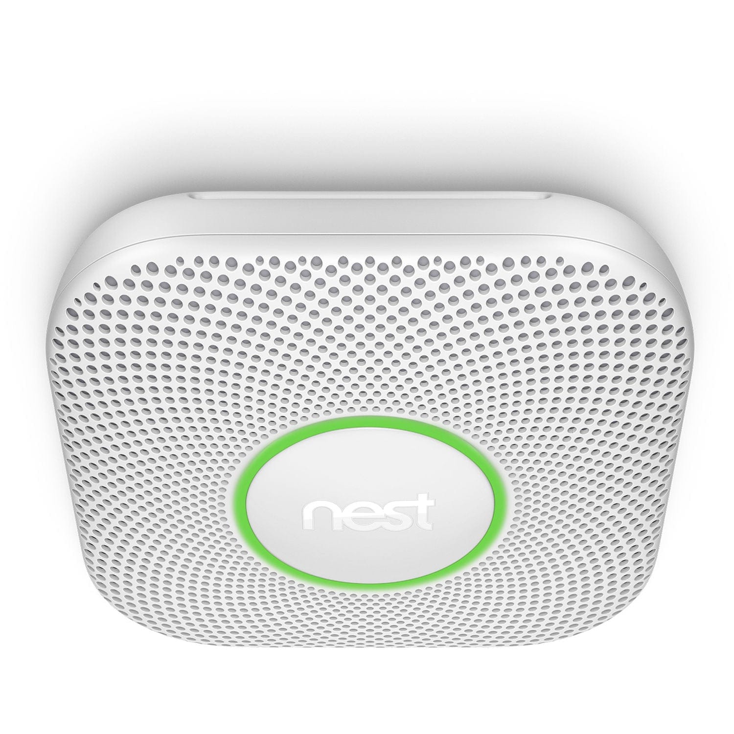 Google Nest Protect Wired Powered Smoke and Carbon Monoxide Alarm 2nd Generation, White