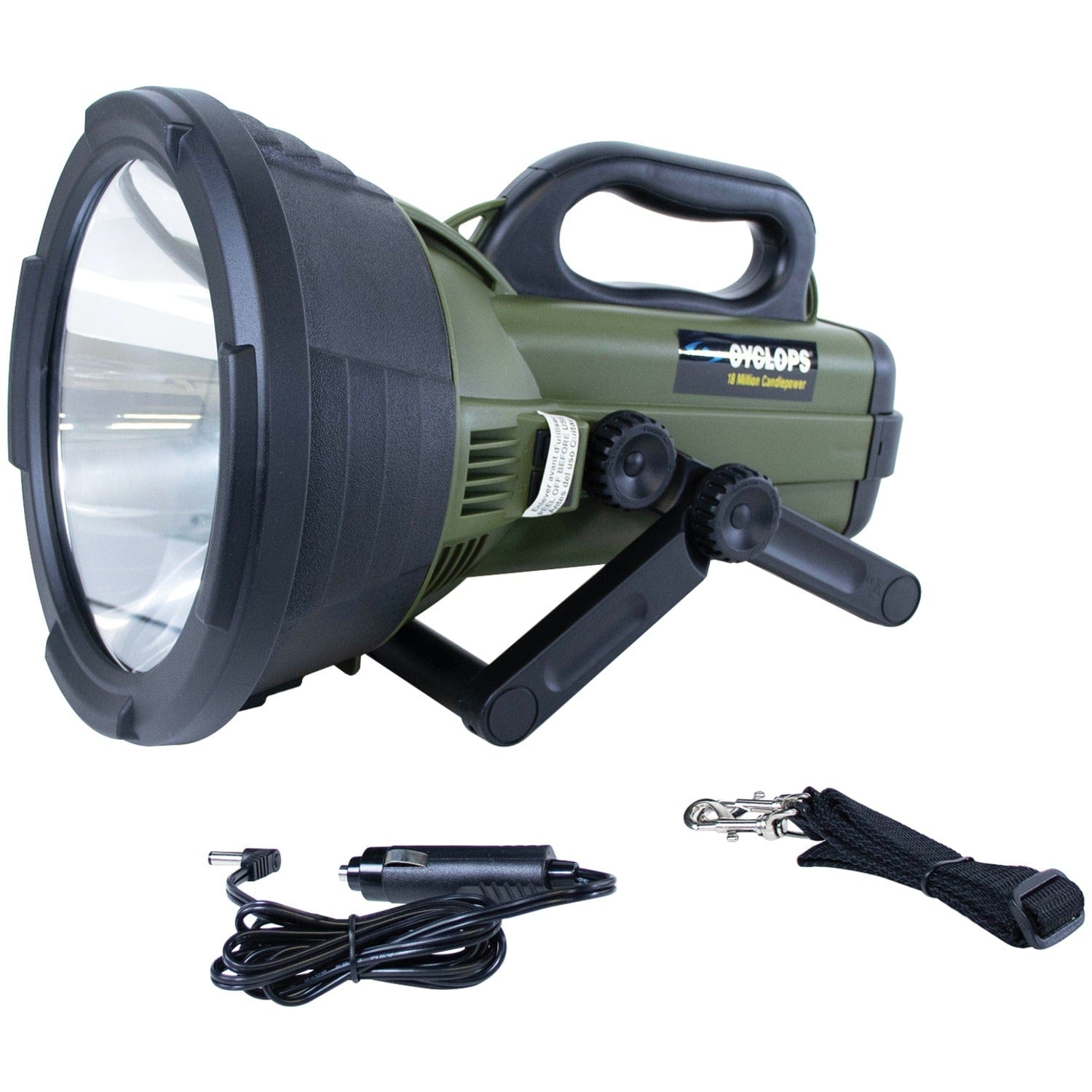 Cyclops Colossus 18 Million Candlepower Rechargeable Spotlight