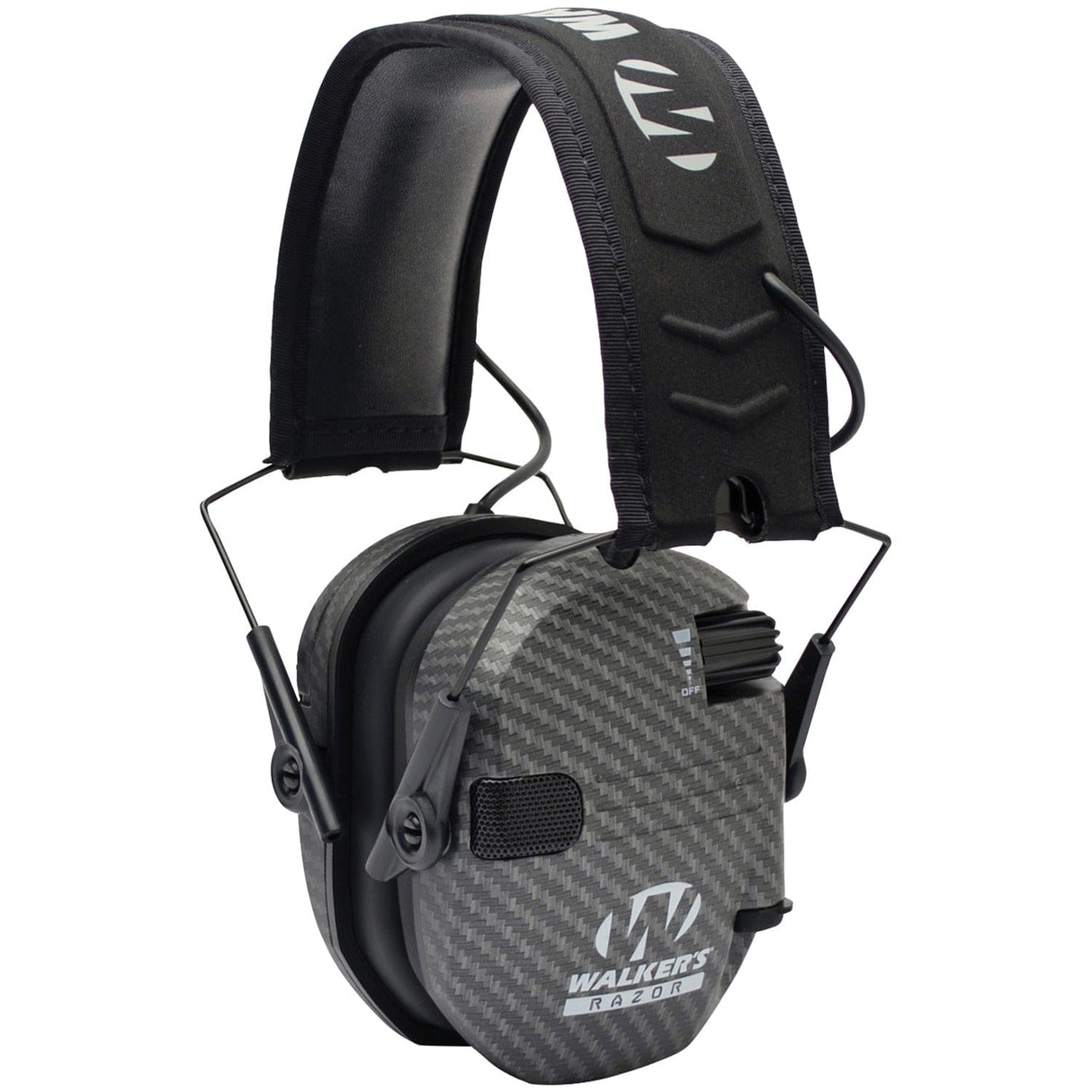 Walker's Game Ear Razor Electronic Muff, Carbon