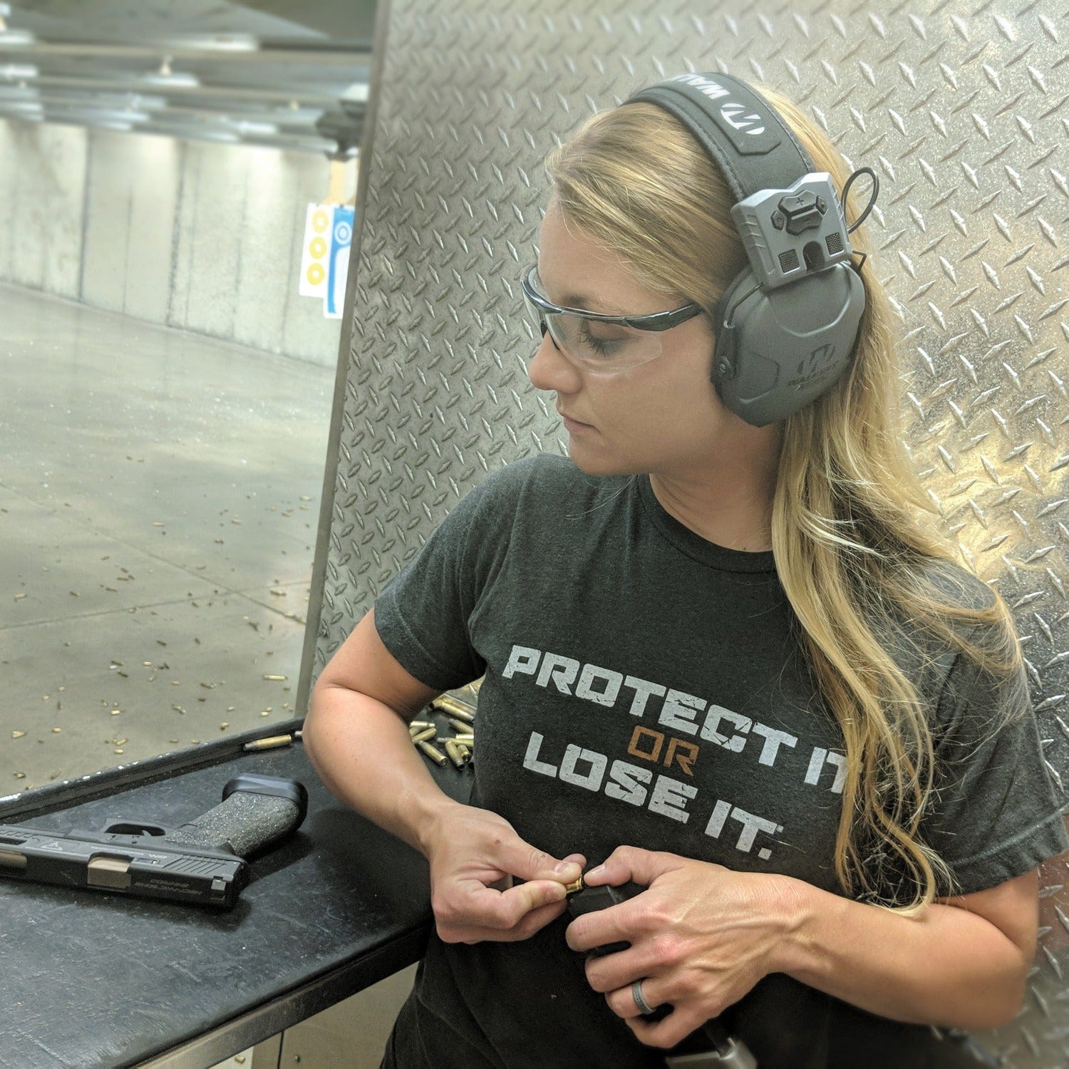 Walker's Game Ear XCEL 500BT Digital Electronic Muff with Voice Clarity and Bluetooth