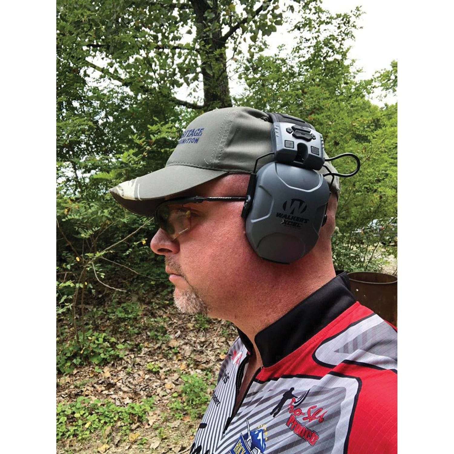 Walker's Game Ear XCEL 500BT Digital Electronic Muff with Voice Clarity and Bluetooth