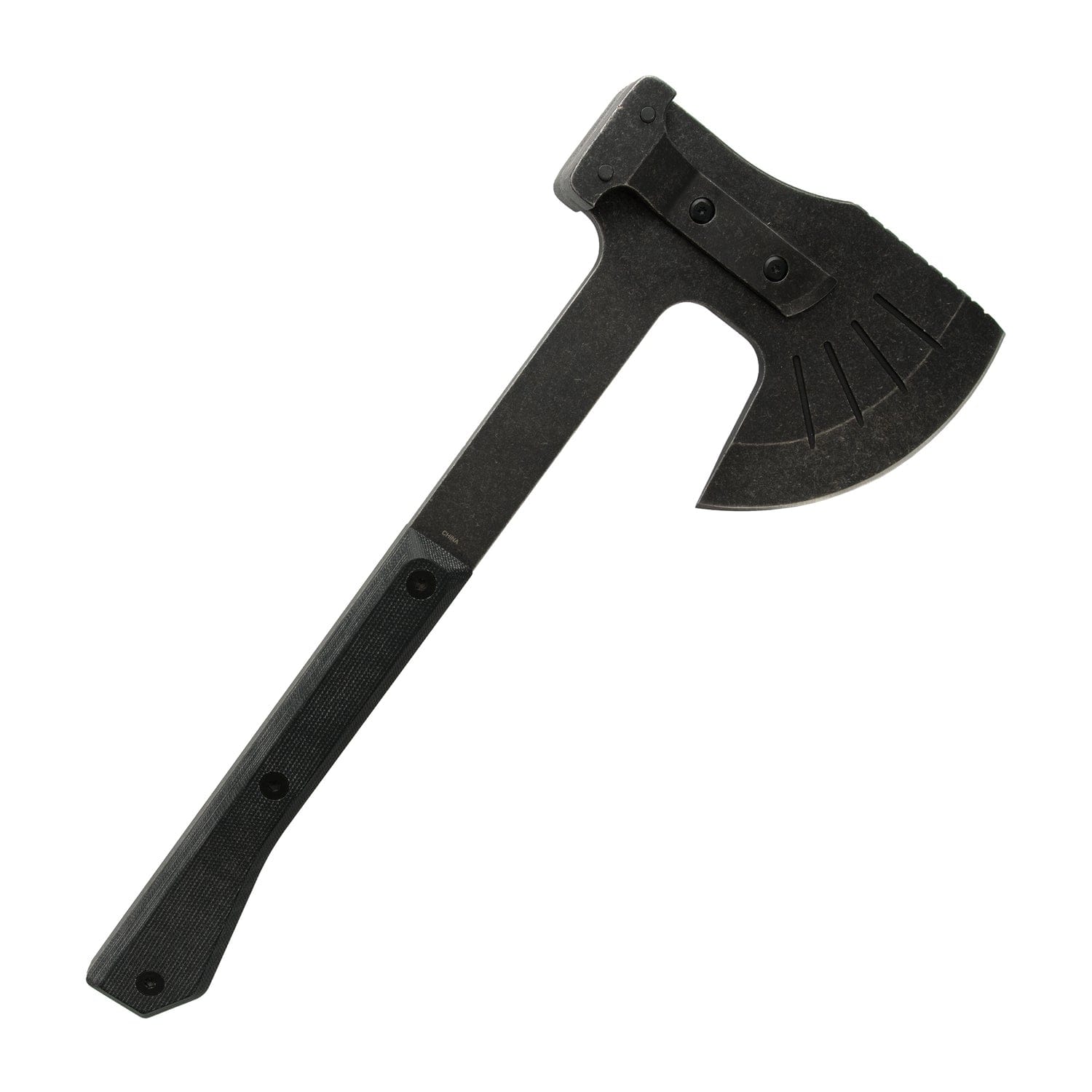 SOG Tactical Bushcraft Hatchet with 4.24-In. Steel Cutting Head and Nylon Blade Cover
