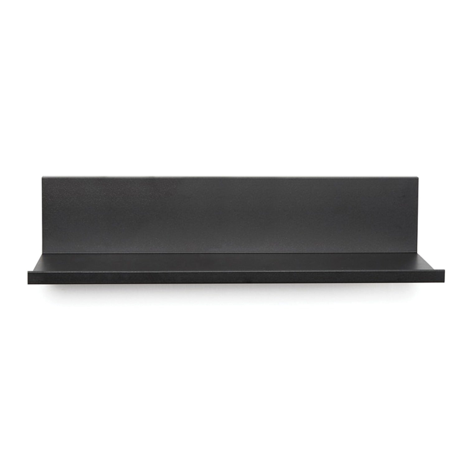 Hangman No-Stud Floating Shelf, 12 In.; Black