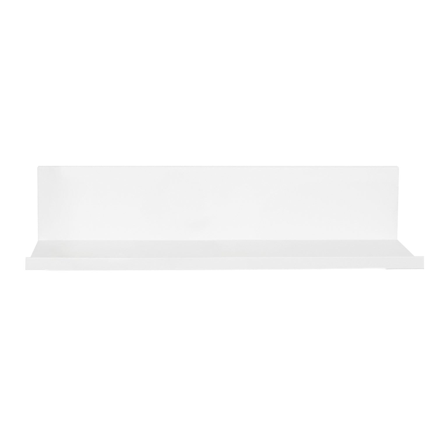Hangman No-Stud Floating Shelf, 12 In.; White