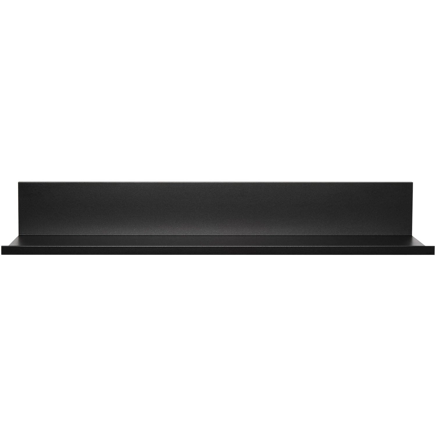 Hangman No-Stud Floating Shelf, 18 In.; Black