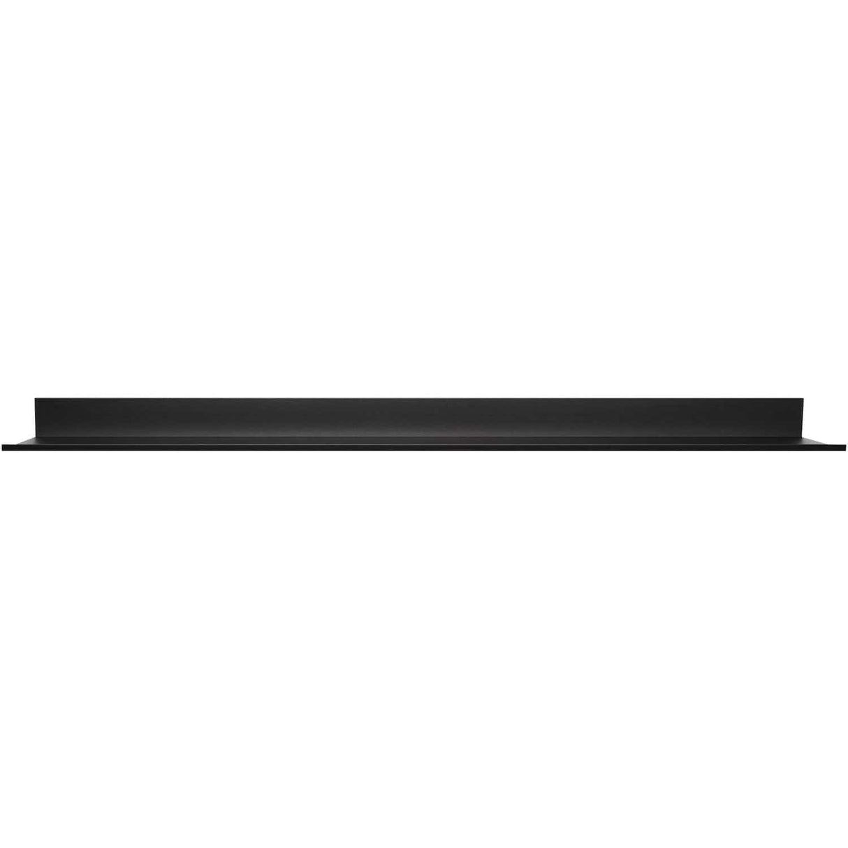 Hangman No-Stud Floating Shelf, 48 In.; Black