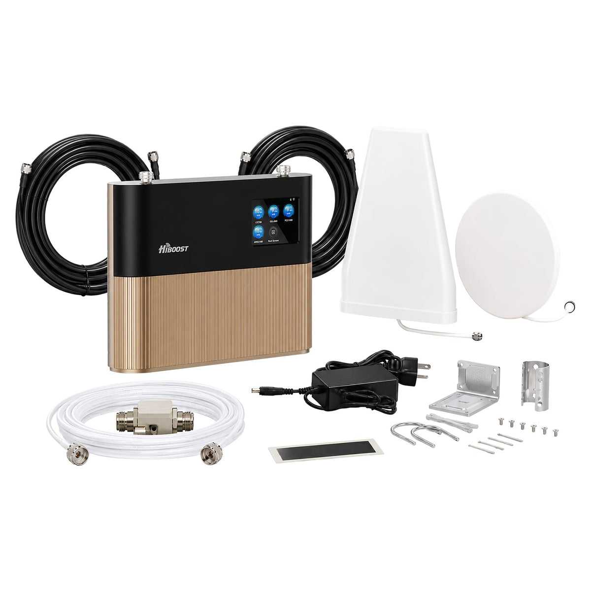 HiBoost CommLink 10K In-Building Cellular Signal Booster for Home and Office up to 10000 Sq. Ft., 5G, Pro20T-5S-BTW
