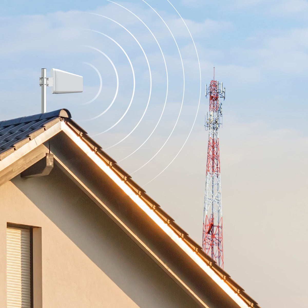 HiBoost CommLink 10K In-Building Cellular Signal Booster for Home and Office up to 10000 Sq. Ft., 5G, Pro20T-5S-BTW