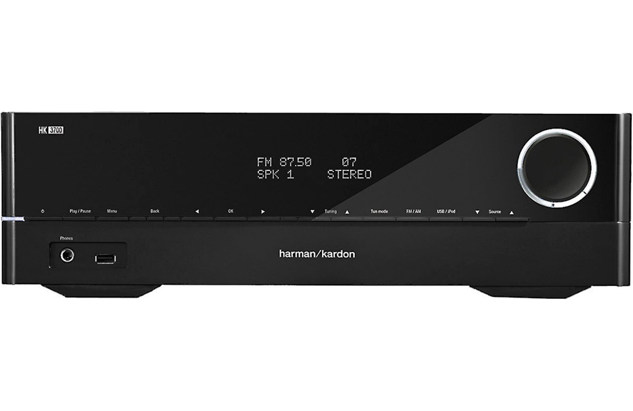 Harman Kardon HK3700AM-Z HK 3700 85 Watt Stereo Receiver - Certified Refurbished