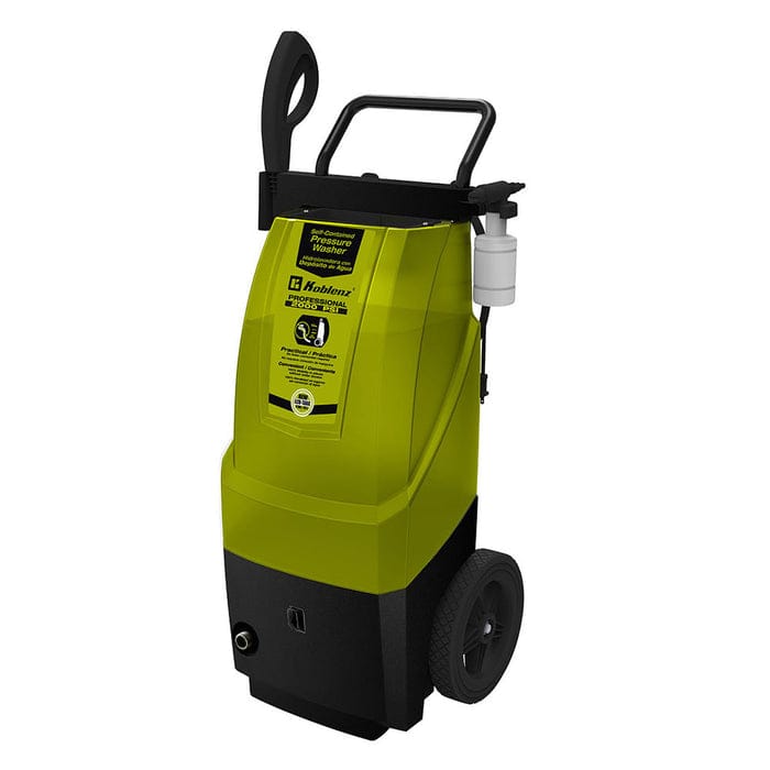 Koblenz HLT 380 Electric Pressure Washer with 8-Gal. Water Tank and 35-Ft. Cord, Green and Black
