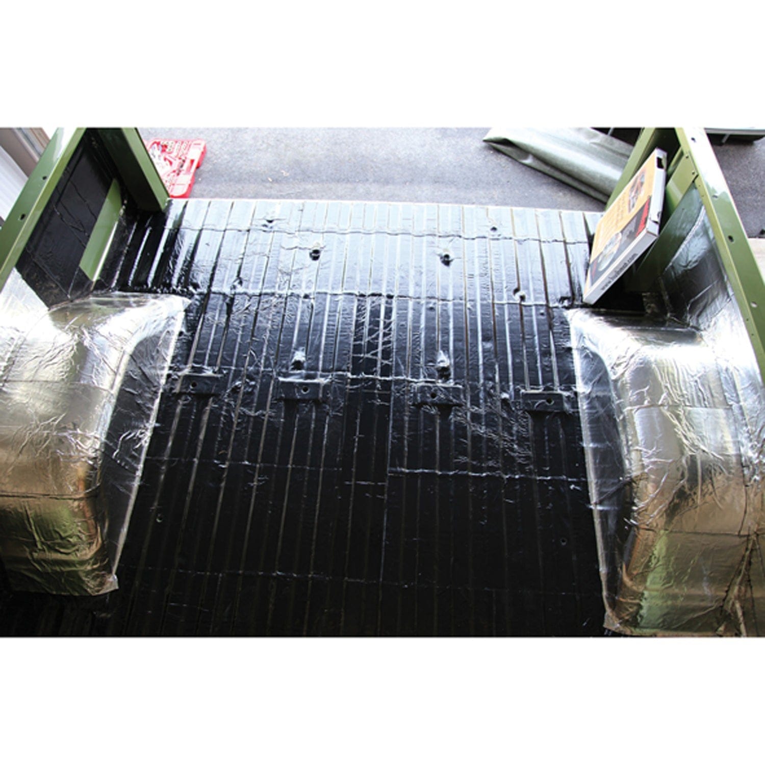 HushMat Bulk Sound-Damping Kit with Stealth Black Foil, 58 Sq. Ft.