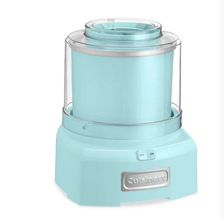 Cuisinart Ice Cream Maker, Aqua - Certified Refurbished