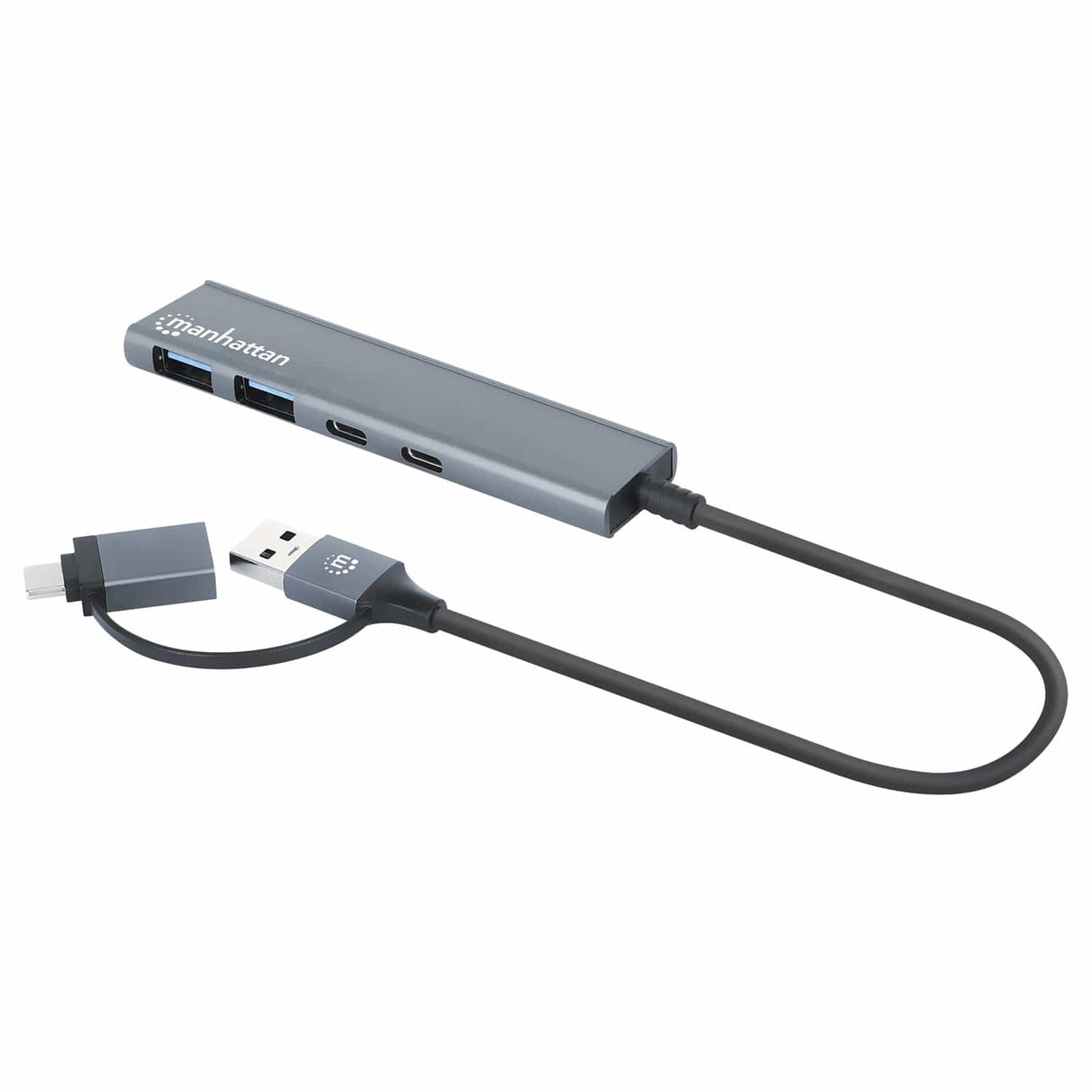 Manhattan 4-Port USB 3.0 Type-C / Type-A Combo Hub 2x2
