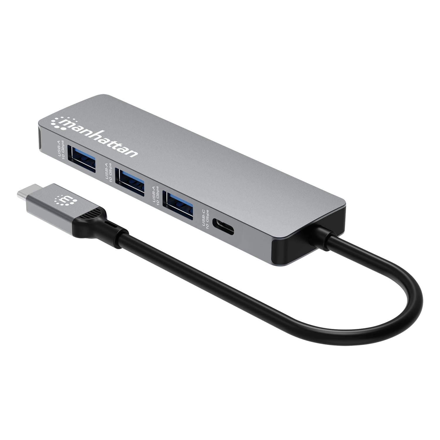 Manhattan 4-Port 10G USB-A / USB-C Combo Hub 3+1