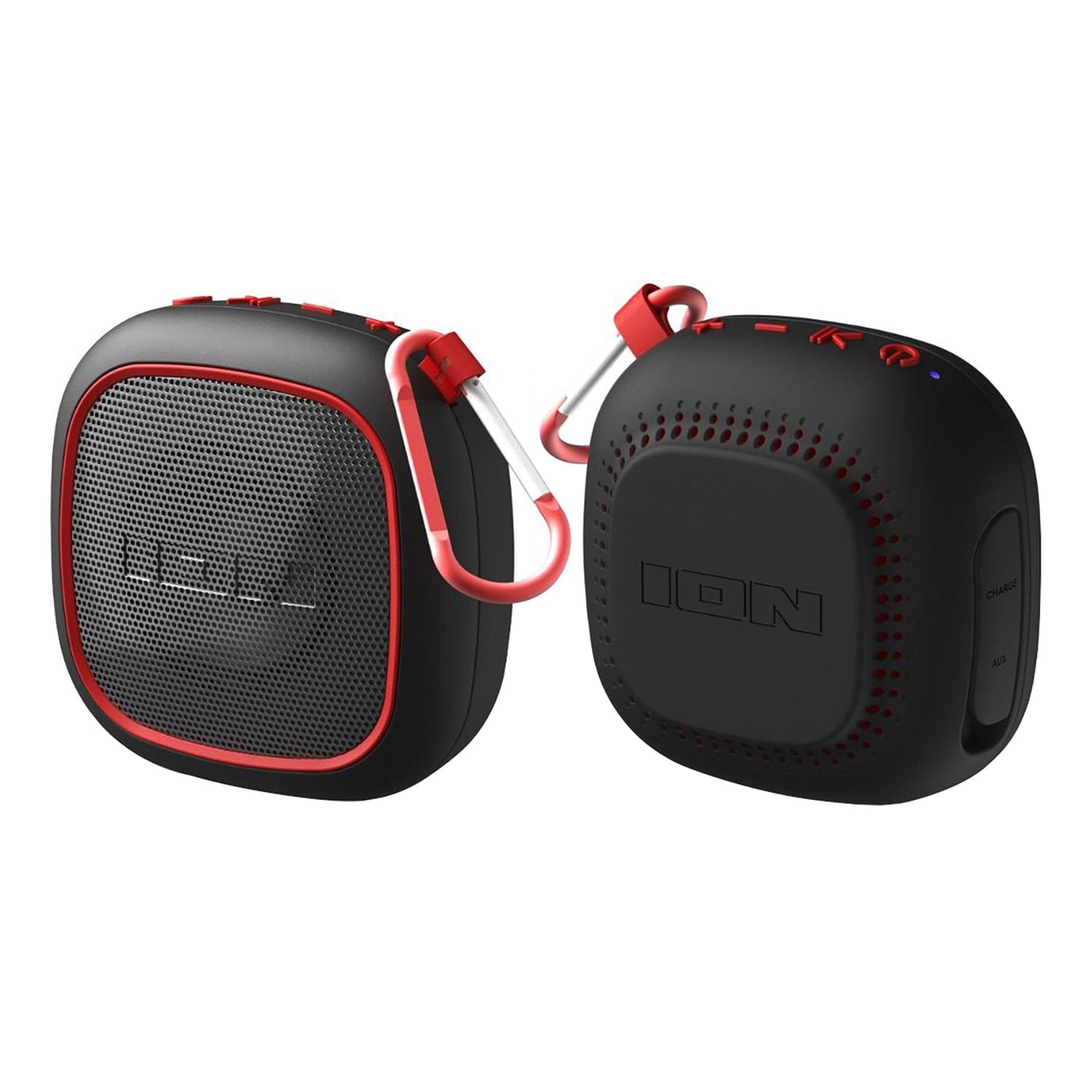 ION Magnet Rocker Portable Bluetooth Speakers with Stereo-Link, 2 Count
