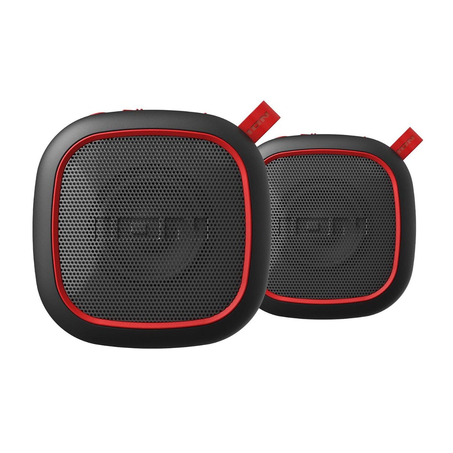 ION Magnet Rocker Portable Bluetooth Speakers with Stereo-Link, 2 Count