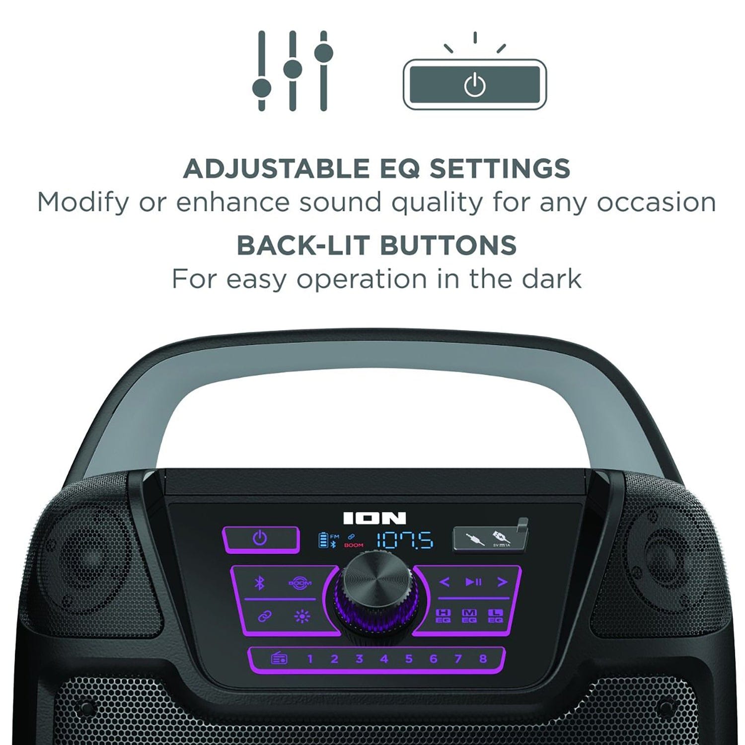 ION Sport 320° Portable Bluetooth All-Weather Speaker with Stereo-Link