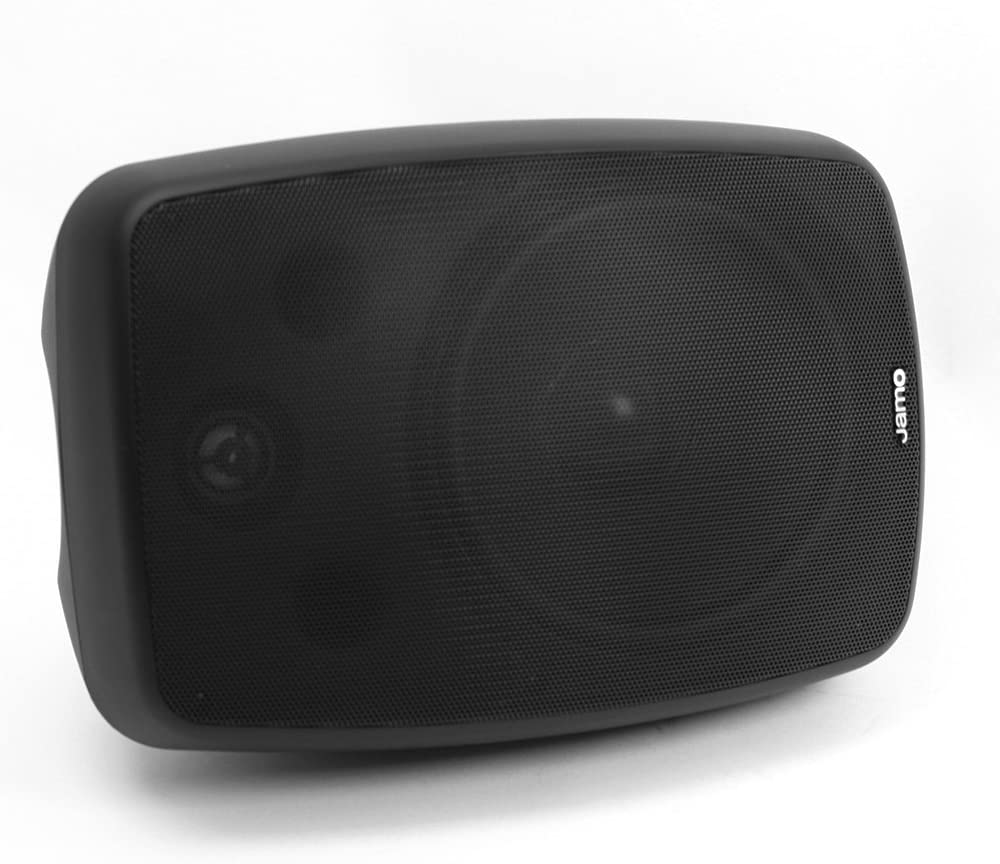 Jamo 2-Way Indoor/Outdoor Stereo Speaker, Black