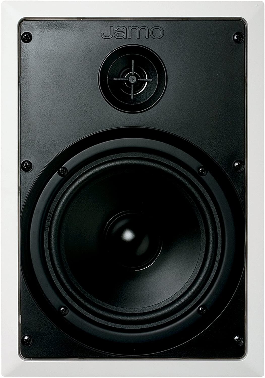 Jamo 660CS 2-Way 6.5? In-Wall Speaker, White, Each