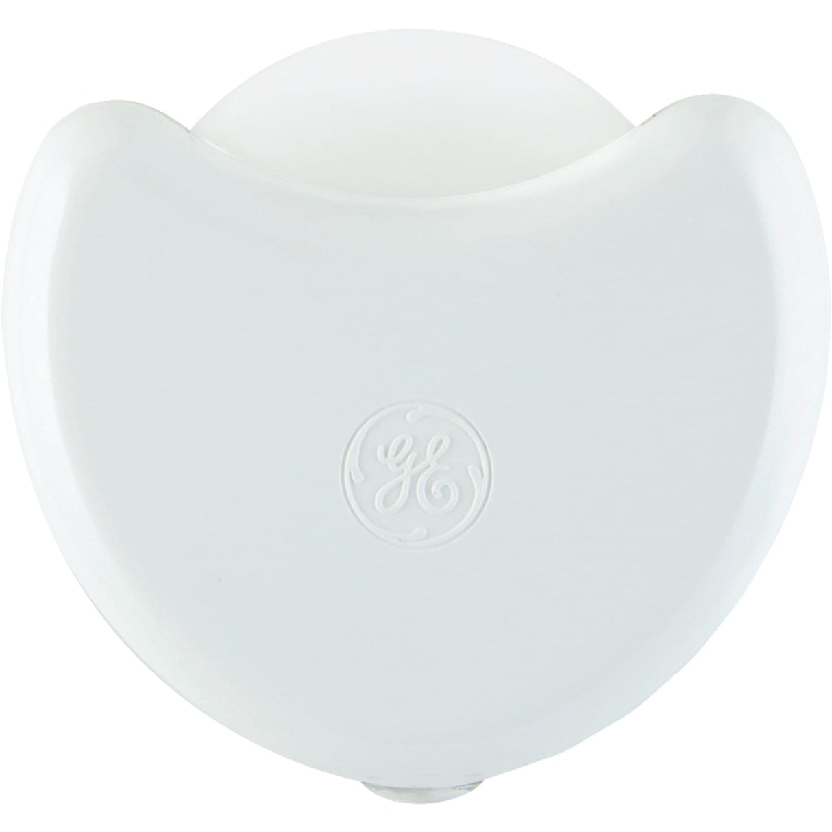 GE Half-Moon Light-Sensing LED Night-Lights, 2 Count, White, 10202