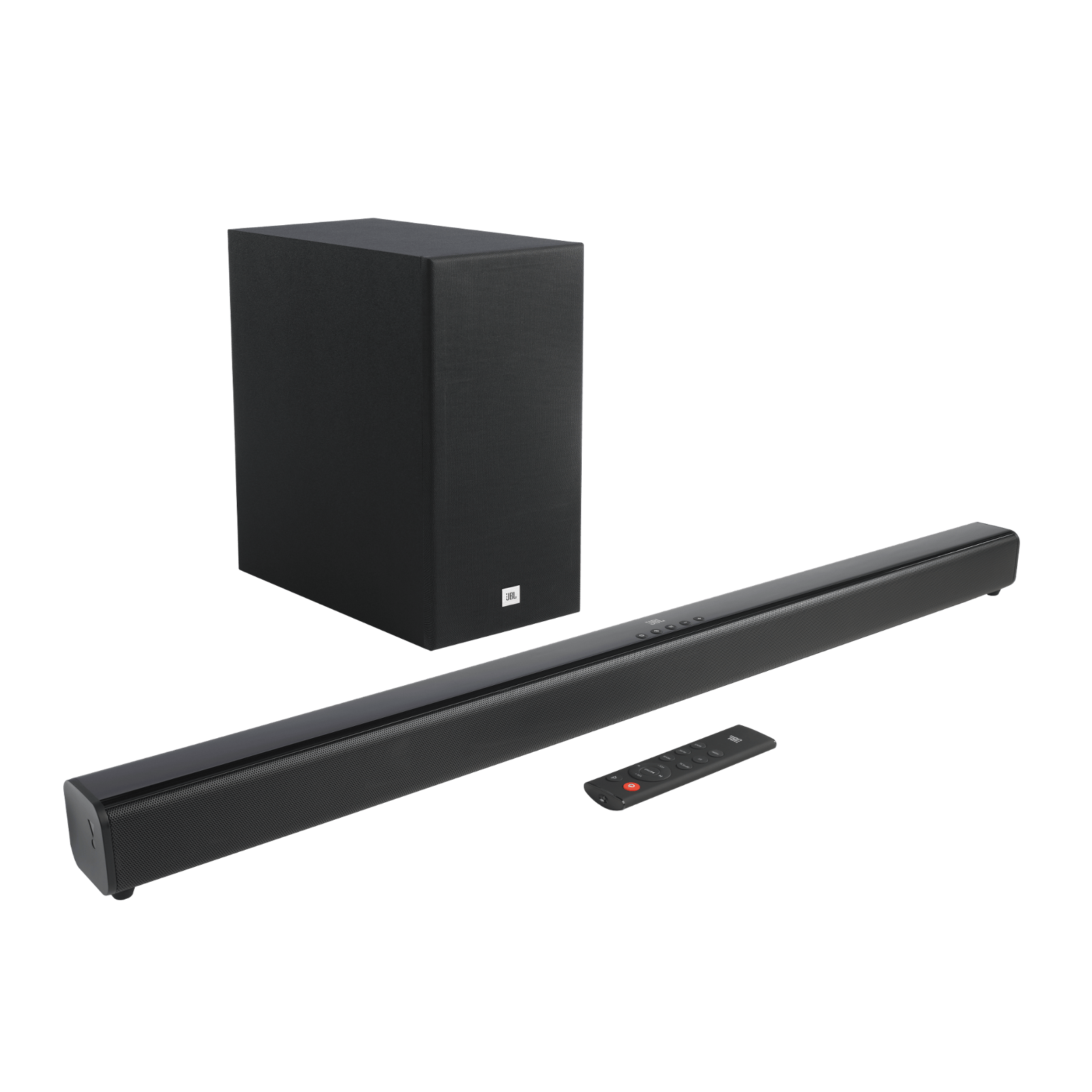 JBL Cinema SB160 2.1 Channel Soundbar System, Black - Certified Refurbished