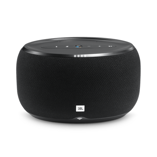 JBL Link 300 Wi-Fi Bluetooth Voice-Active Speaker, Black - Certified Refurbished