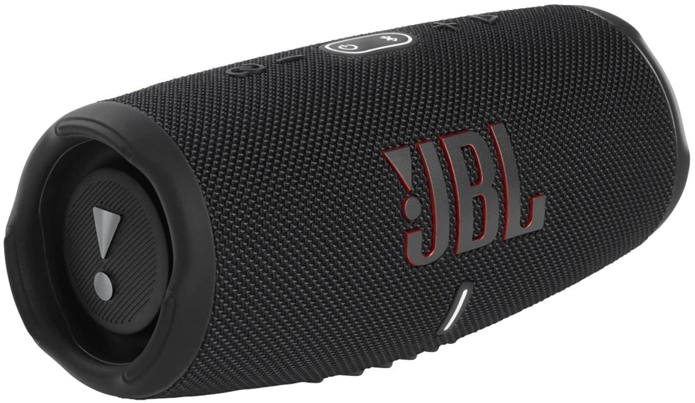 JBL Charge 5 Portable Waterproof Bluetooth Wireless Speaker, Black - Certified Refurbished