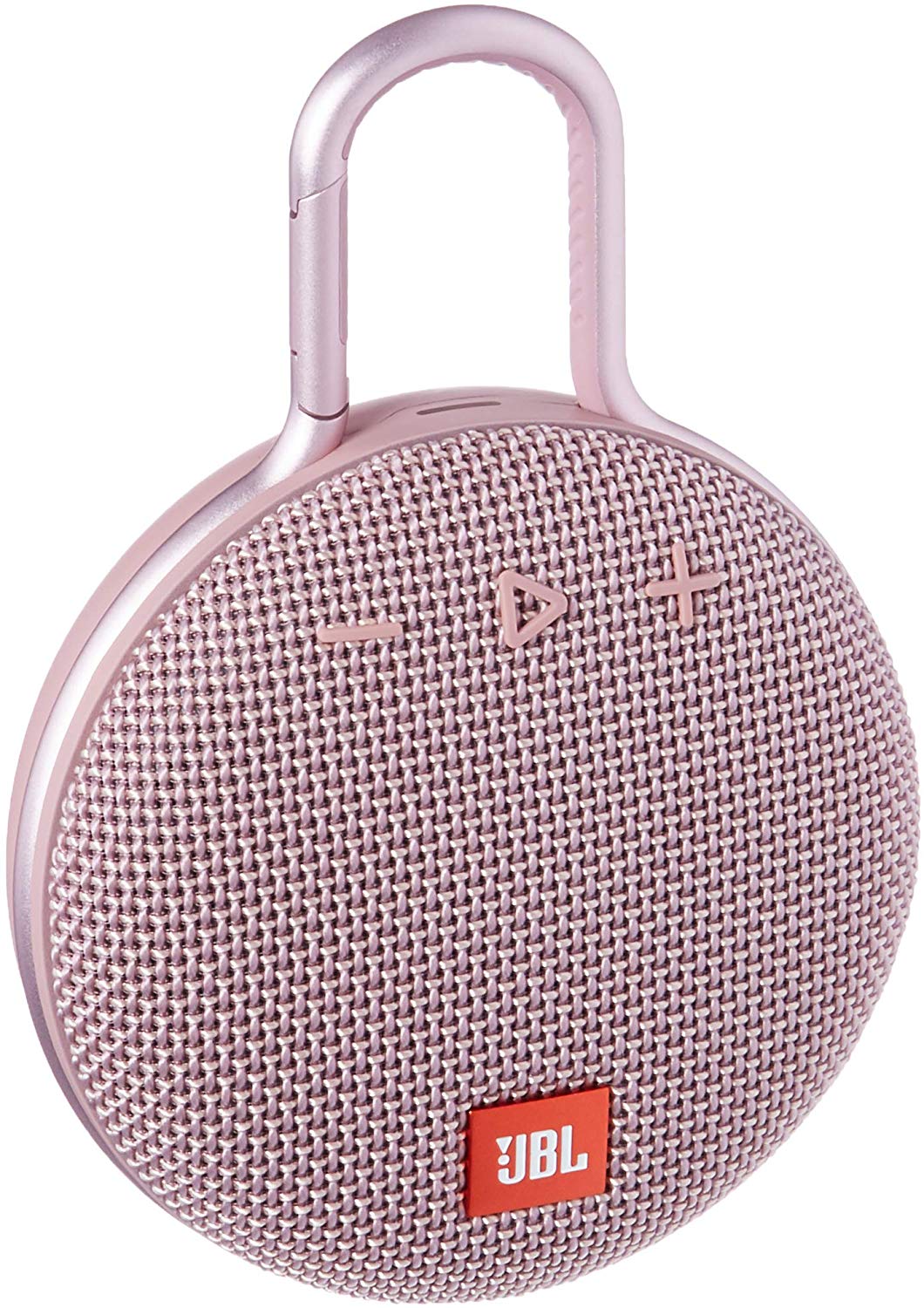 JBL Clip 3 Portable Waterproof Wireless Bluetooth Speaker, Pink - Certified Refurbished