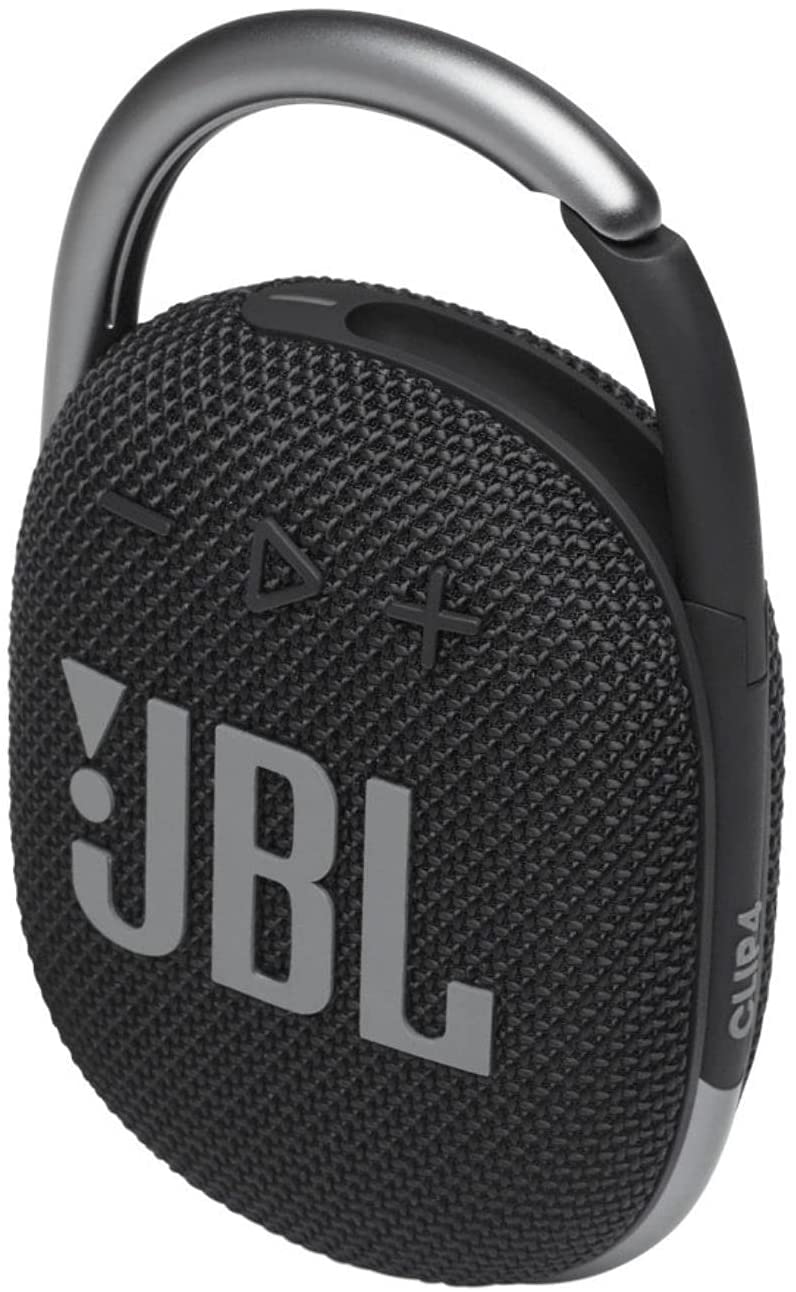 JBL Clip 4 Portable Bluetooth Speaker, Black - Certified Refurbished
