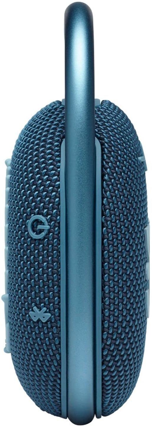 JBL Clip 4 Portable Wireless Bluetooth Speaker, Blue - Certified Refurbished