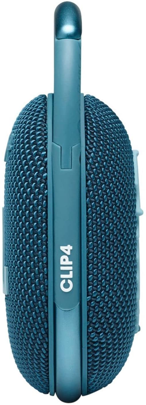 JBL Clip 4 Portable Wireless Bluetooth Speaker, Blue - Certified Refurbished
