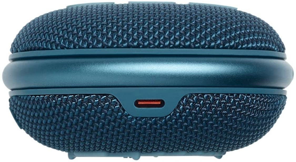JBL Clip 4 Portable Wireless Bluetooth Speaker, Blue - Certified Refurbished