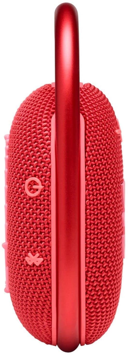 JBL Clip 4 Portable Wireless Bluetooth Speaker, Red - Certified Refurbished