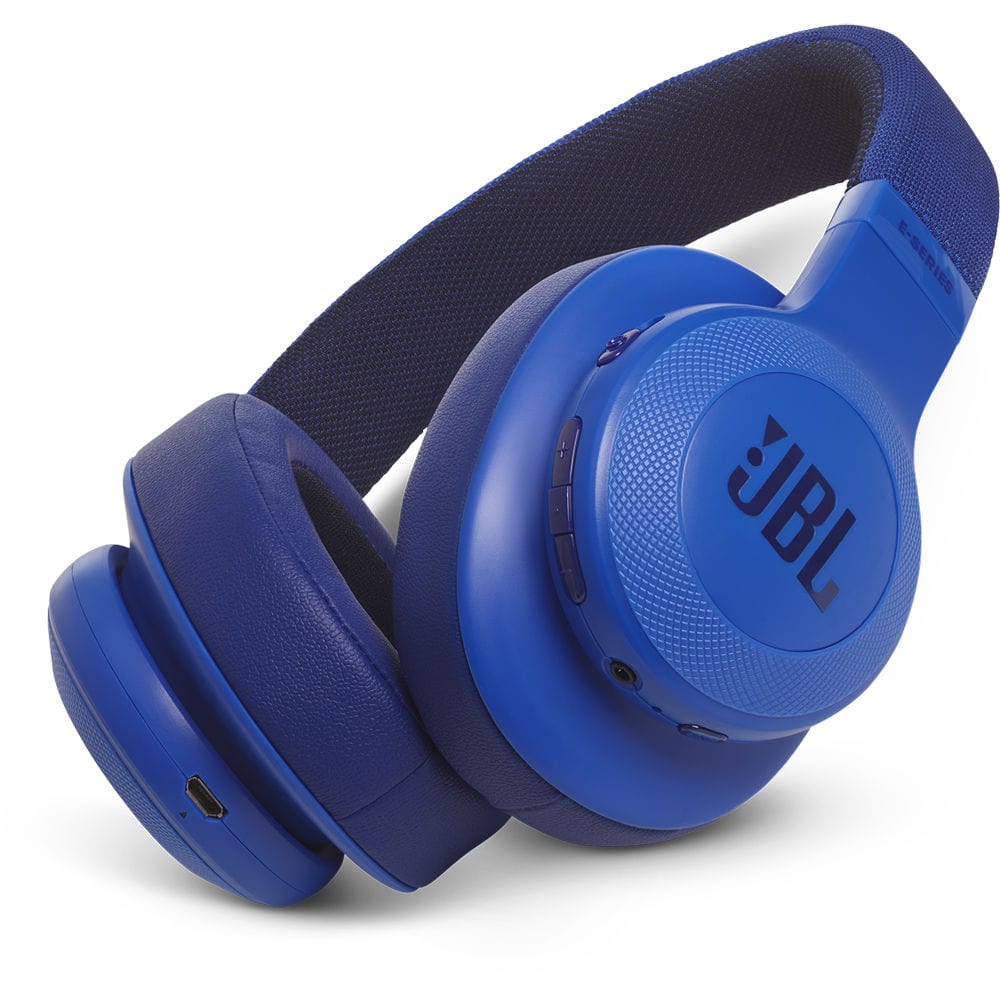 JBL Bluetooth Headphones, Blue - Certified Refurbished