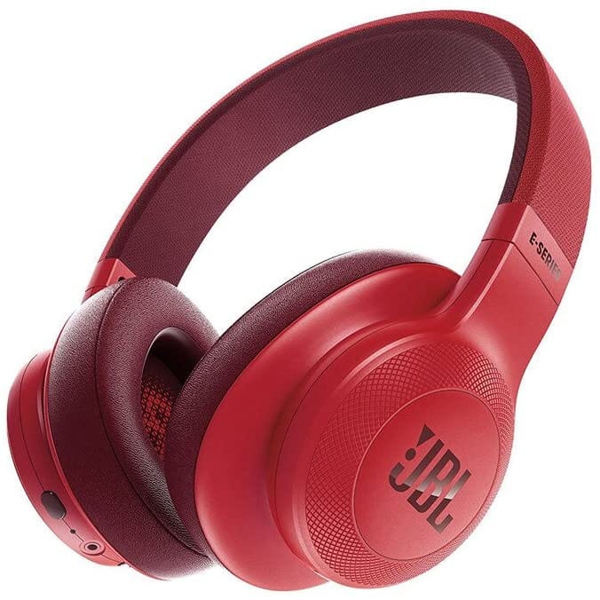 JBL??Bluetooth Over Ear Headphones, Red - Certified Refurbished