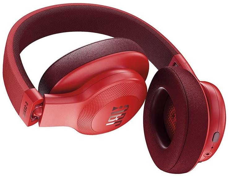 JBL??Bluetooth Over Ear Headphones, Red - Certified Refurbished