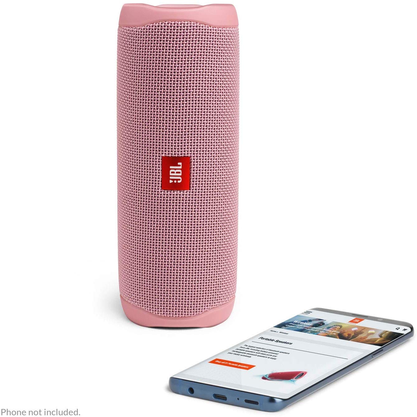 JBL Flip 5 Portable Bluetooth Speaker Waterproof Pink - Certified Refurbished