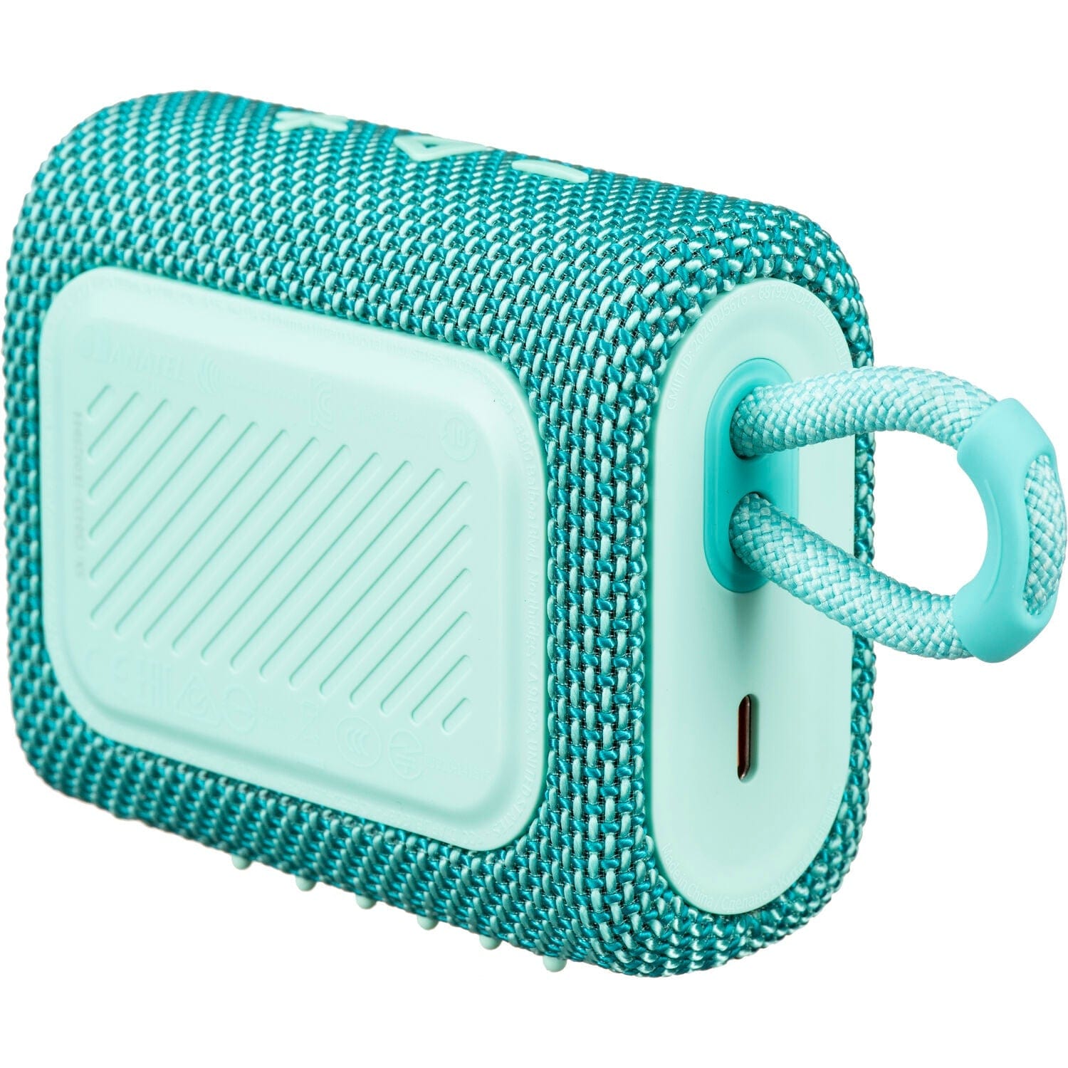 JBL Go 3 Portable Waterproof Bluetooth Speaker, Teal - Certified Refurbished