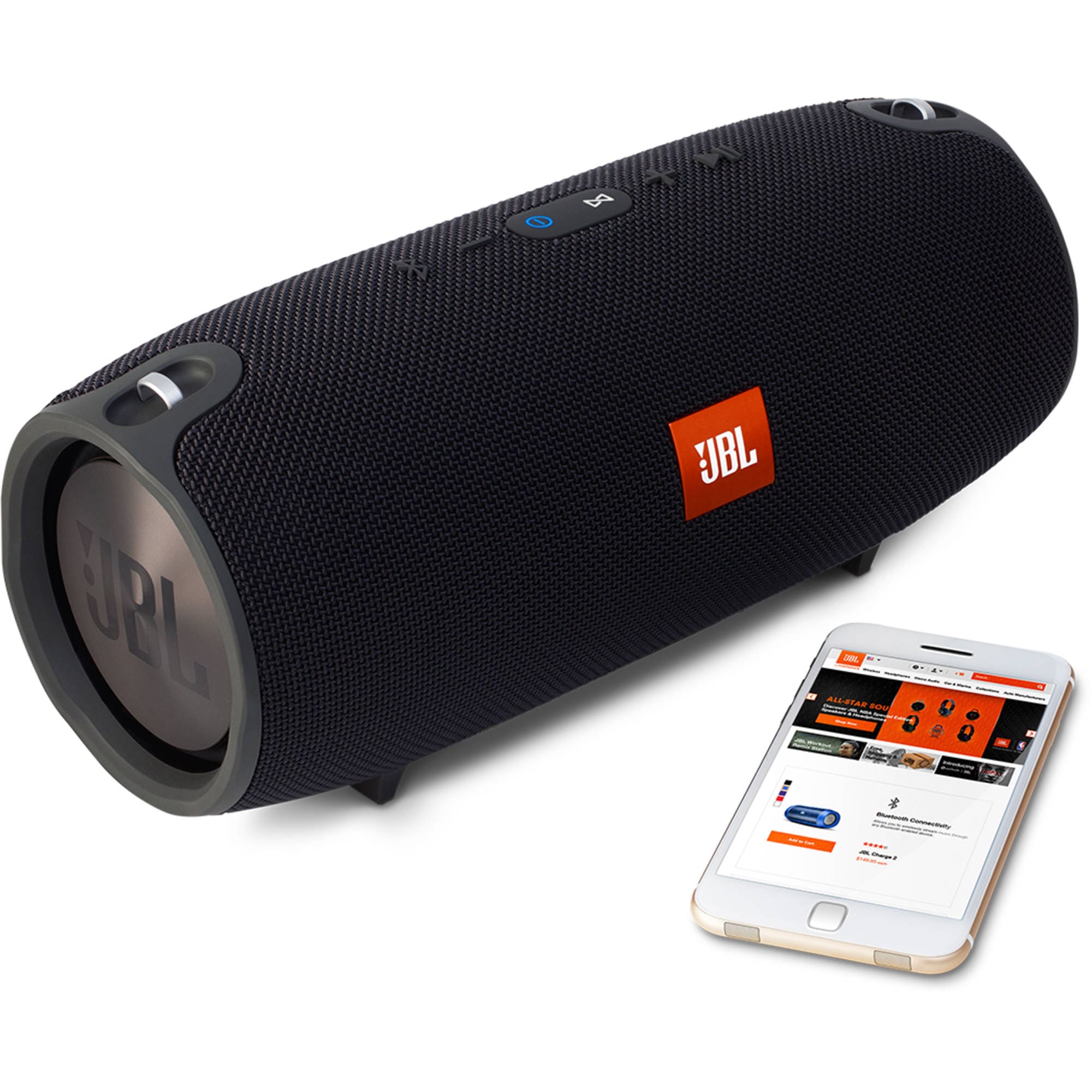 JBL Xtreme Portable Bluetooth Speaker Black - Certified Refurbished