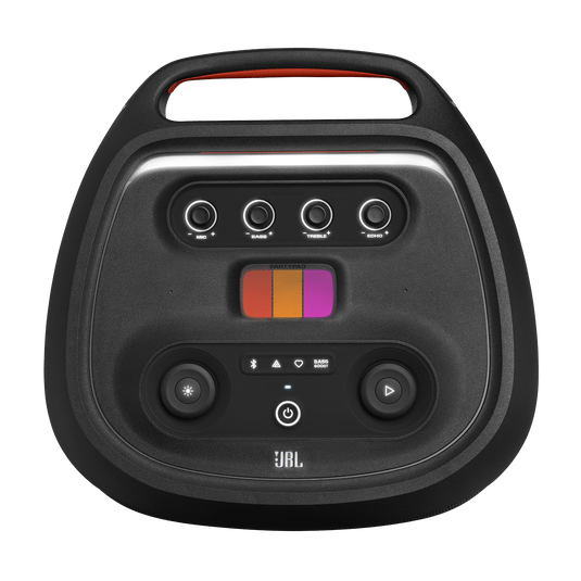 JBL PartyBox Ultimate Wireless Speaker, 1100 Watts, Light Show, IPx4 Splashproof, Dual Mic & Guitar Inputs, Portable Handle & Wheels - Certified Refurbished