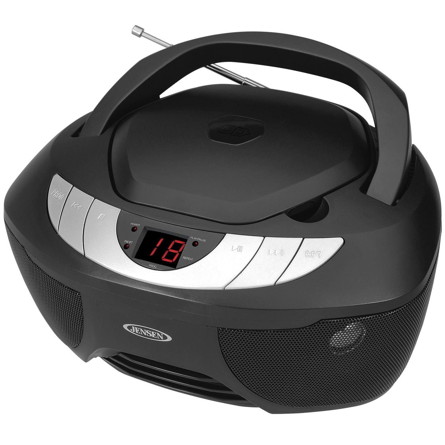 Jensen Portable Stereo CD Player with AM/FM Radio