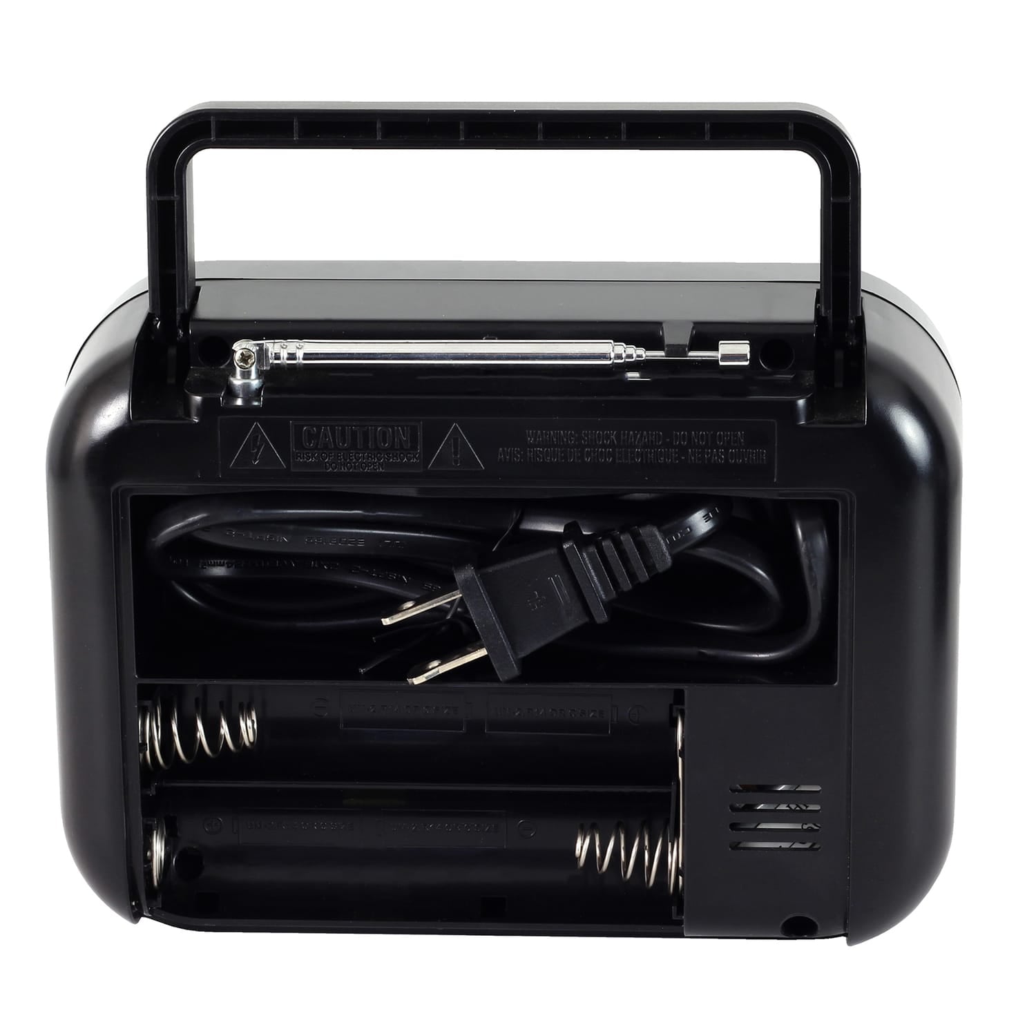 Jensen Portable AM/FM Radio with Telescoping Antenna, MR-550