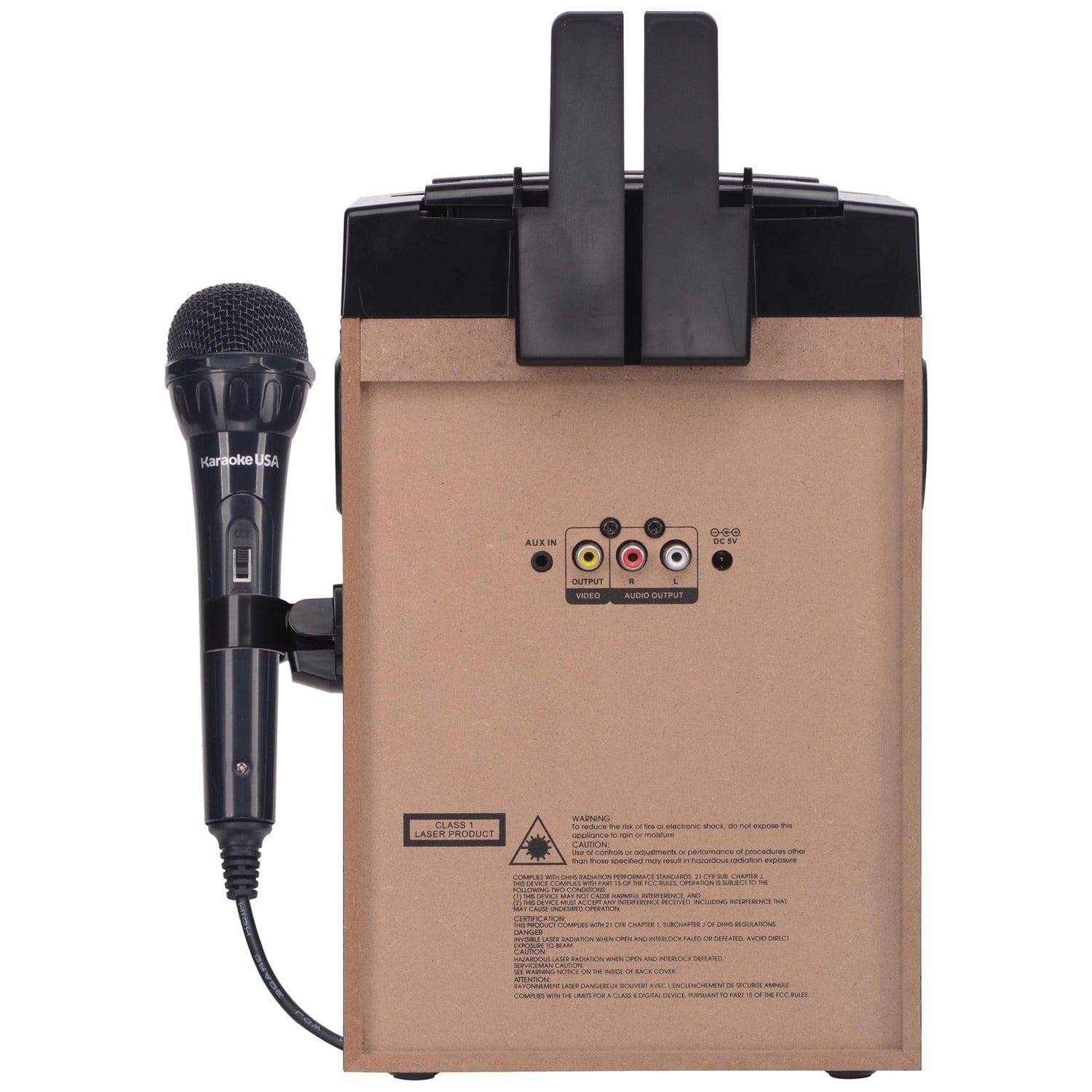 Karaoke USA Portable CDG/MP3G Karaoke Player with 4.3-Inch Color TFT Screen