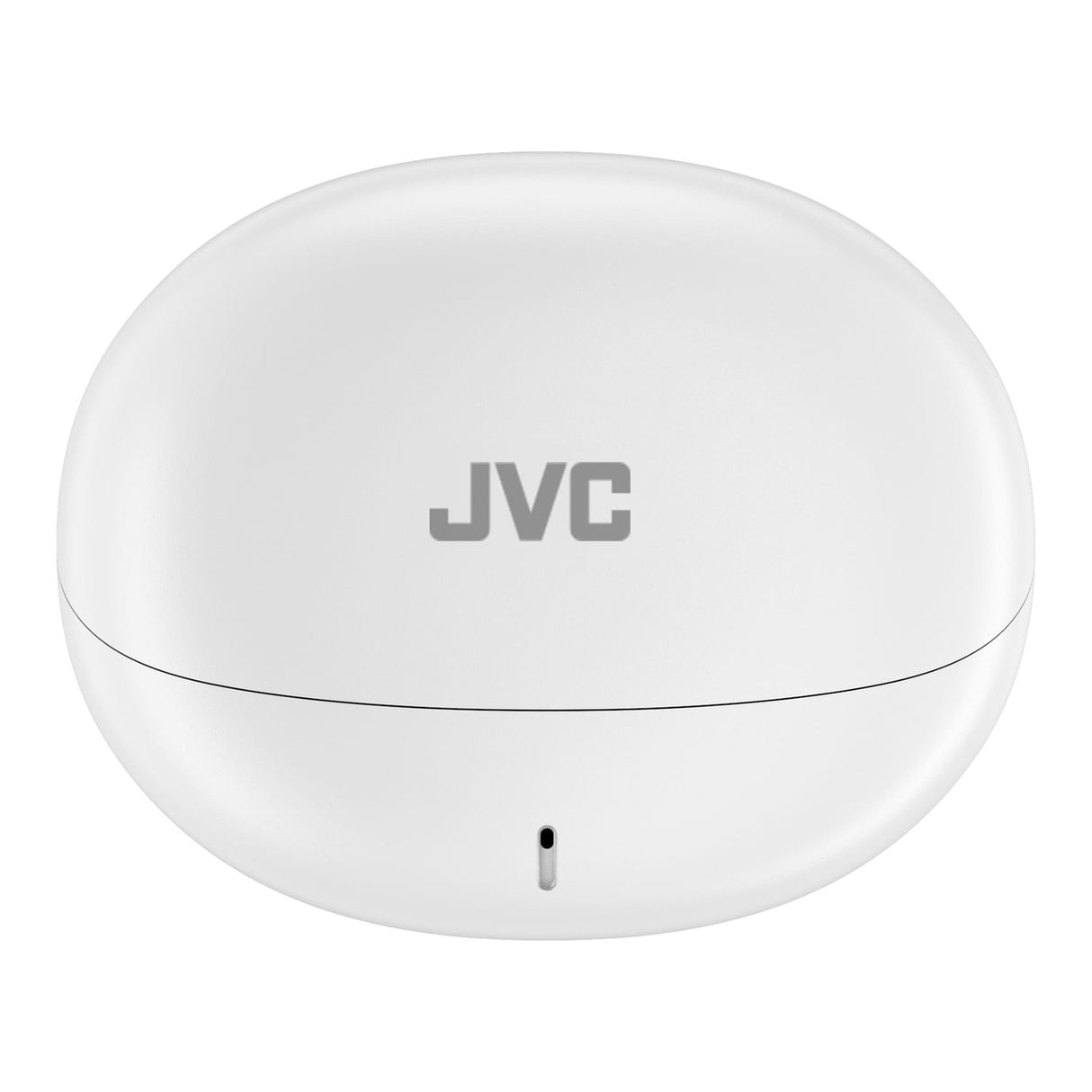 JVC TWS Bluetooth In-Ear Ultra-Compact Earbuds with Mic with Charging Case, up to 28 Hours Play Time, HA-D6T, White