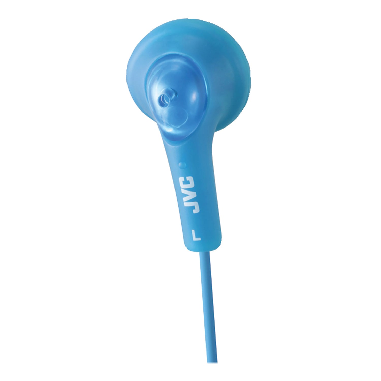 JVC Gumy Wired Earbuds In-Ear Headphones with In-Line Mic/Remote and 3.5-mm Connector, HA-F160, Blue