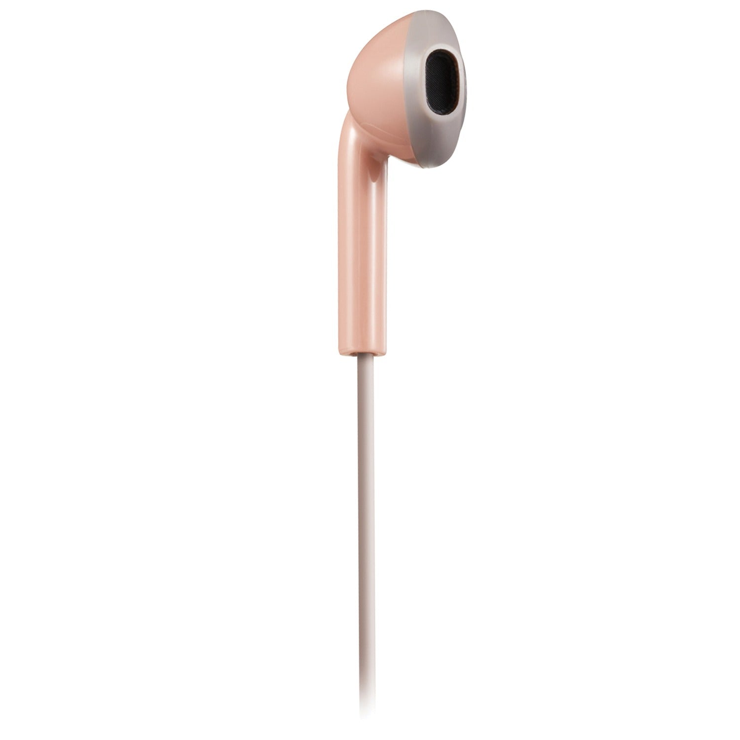JVC Wired Retro In-Ear Earbuds with In-Line Mic/Remote and 3.5-mm Connector, HAF19M, Pink