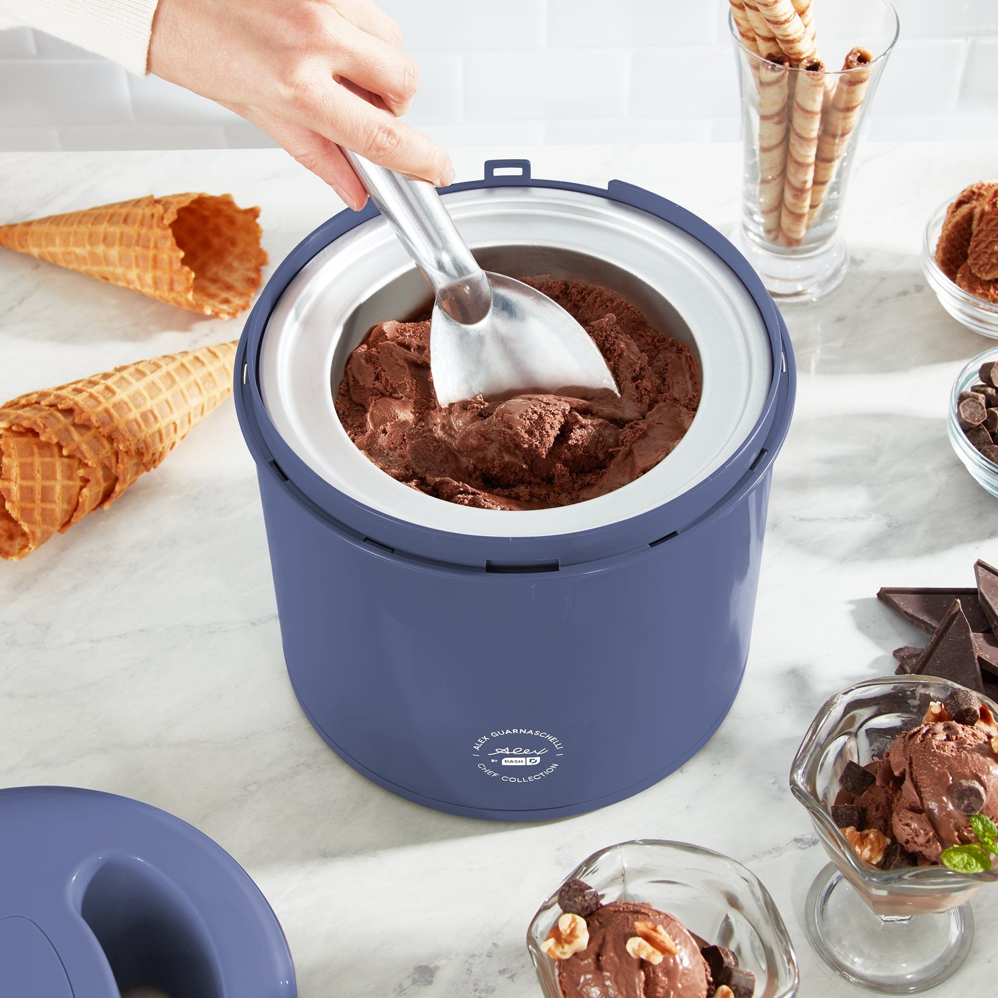 Dash 2 Qt Ice Cream Maker Blueberry