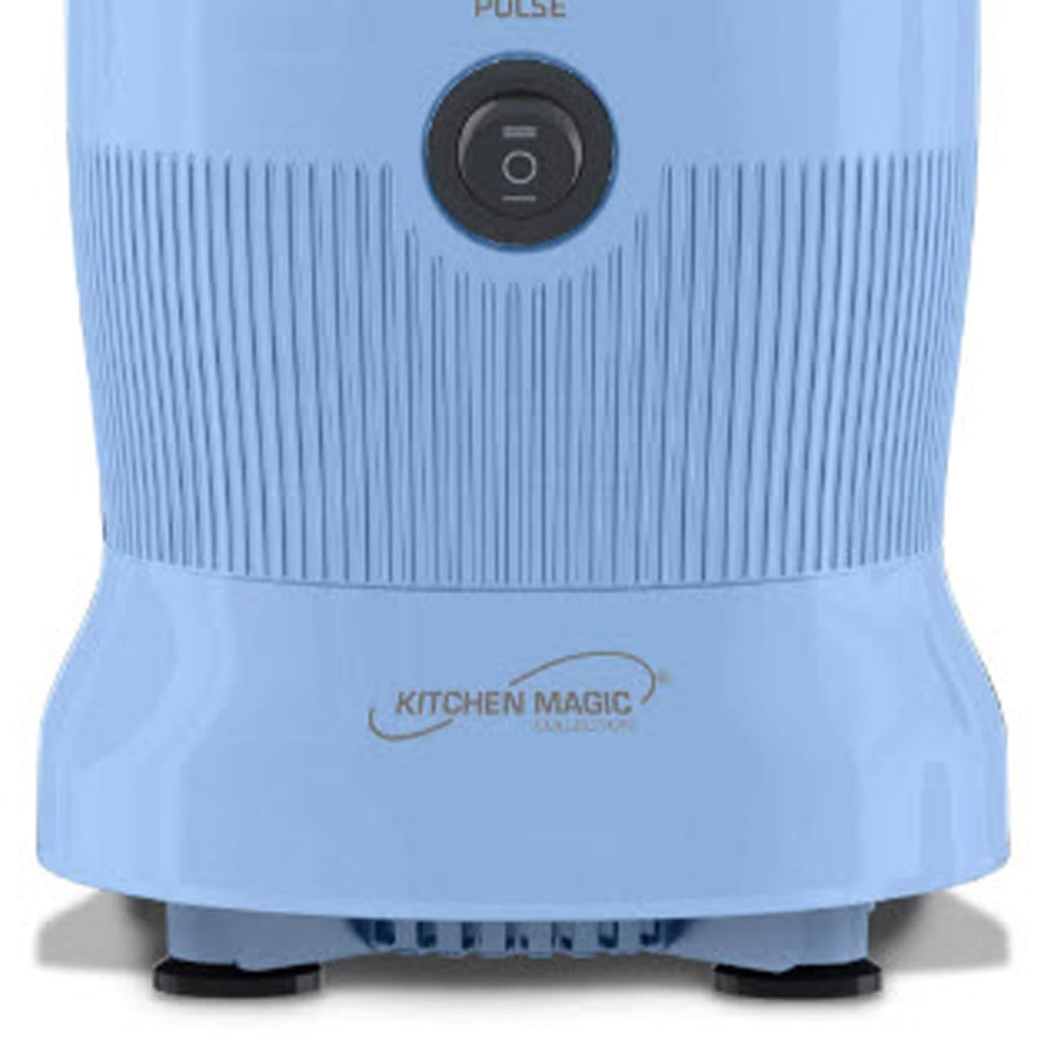 Koblenz 600-Watt 20.2-Oz. Personal Mix and Shake Blender, Blue