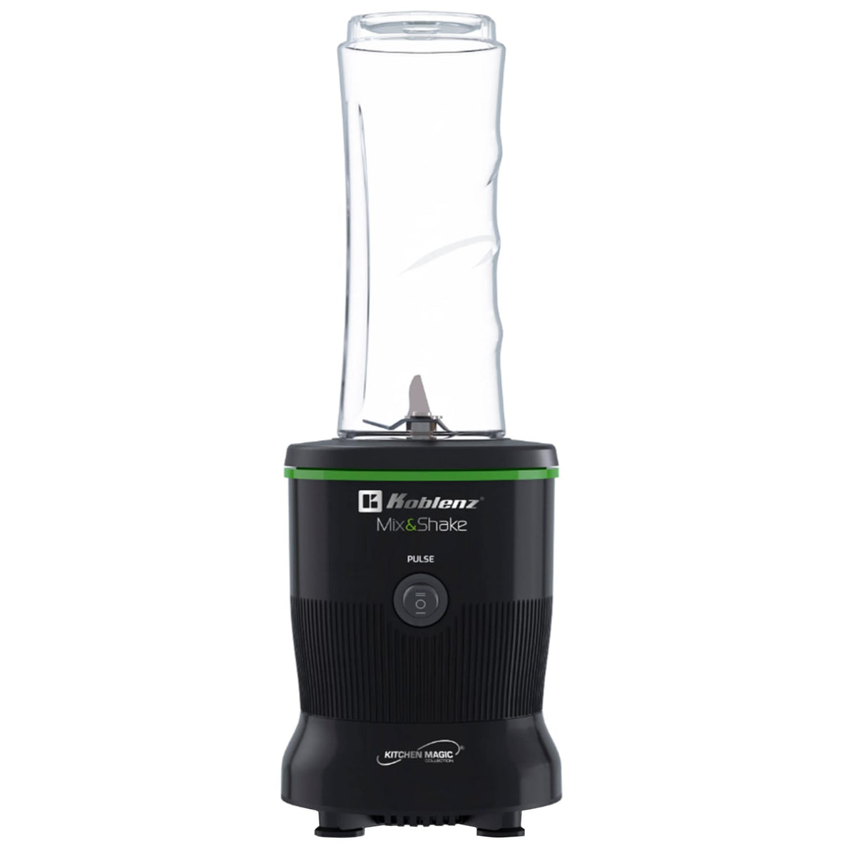 Koblenz 600-Watt 20.2-Oz. Personal Mix and Shake Blender, Black